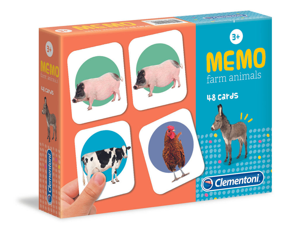 Memo Pocket Farm Animals