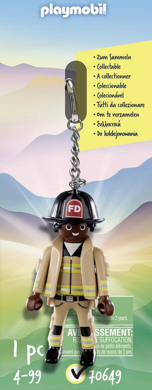 Firefighter Keychain