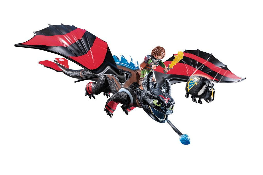 Dragon Racing: Hiccup and Toothless